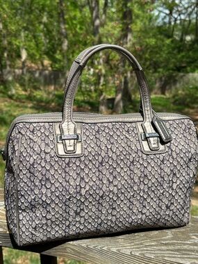 !!SOLD!!Coach Taylor Print Alexis Carryall Satchel